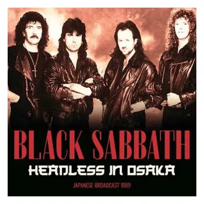 CD Black Sabbath: Headless In Osaka