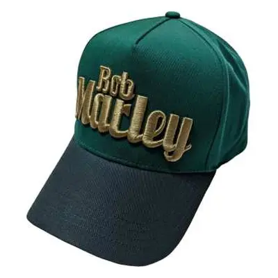 Bob Marley Unisex Mesh Back Cap: Text Logo