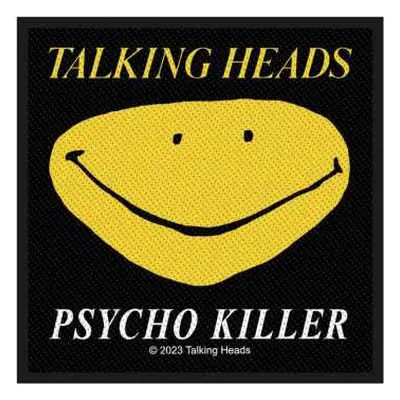 Talking Heads Standard Woven Patch: Psycho Killer