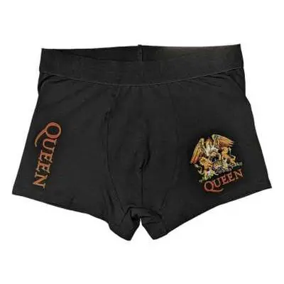 Queen Unisex Boxers: Classic Crest (medium) M