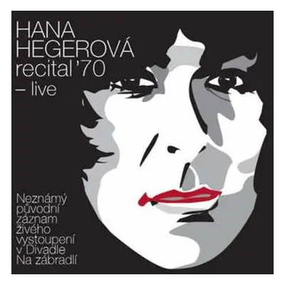 2CD Hana Hegerová: Recital '70 - Live