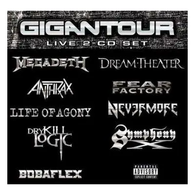 2CD Various: Gigantour