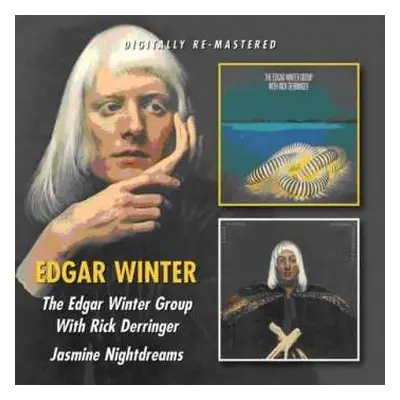 CD The Edgar Winter Group: Jasmine Nightdreams + Edgar Winter Group With Rick Derringer