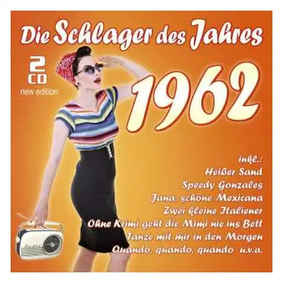 2CD Various: Die Schlager Des Jahres 1962 new edition