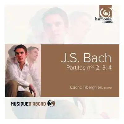 CD Johann Sebastian Bach: Partitas No. 2, 3, 4