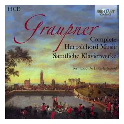 14CD/Box Set Christoph Graupner: Complete Harpsichord Music = Sämtliche Klavierwerke