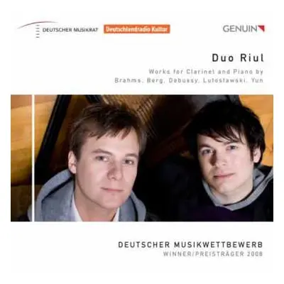 CD Duo Riul: Works For Clarinet And Piano