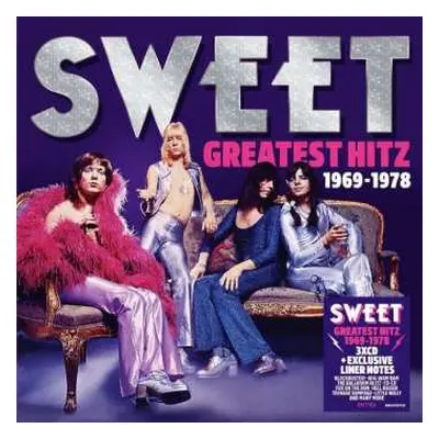 3CD The Sweet: Greatest Hitz! The Best Of Sweet 1969-1978