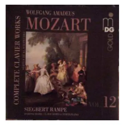 CD Wolfgang Amadeus Mozart: Complete Clavier Works Vol. 12