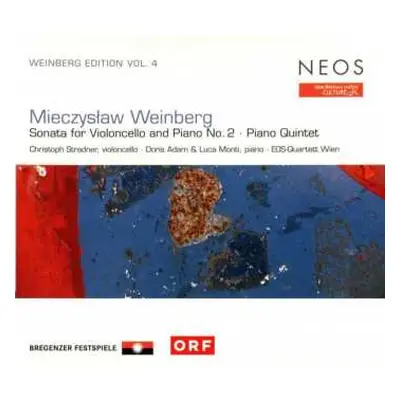 CD Mieczysław Weinberg: Sonata For Violoncello And Piano No. 2 · Piano Quintet