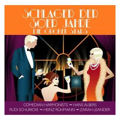 2CD Comedian Harmonists-hans Albers-rudi Schuricke: Schlager Der 30er Jahre