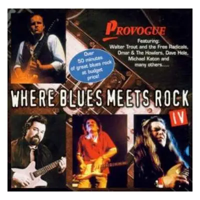 CD Various: Where Blues Meets Rock IV