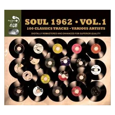 4CD Various: Soul 1962 100 Classic Tracks Volume One