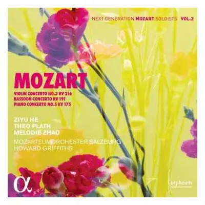 CD Wolfgang Amadeus Mozart: Violinkonzert Nr. 3 G-dur Kv 216