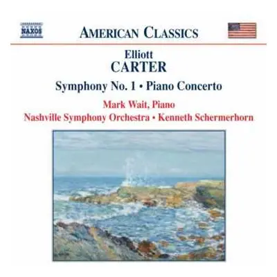 CD Elliott Carter: Symphony No. 1 • Piano Concerto