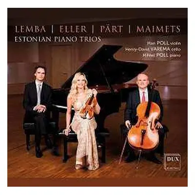 CD Artur Lemba: Estonian Piano Trios