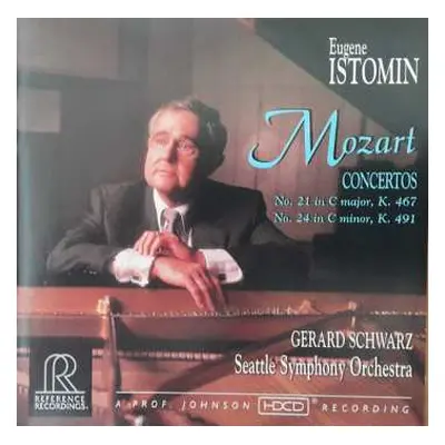 CD Wolfgang Amadeus Mozart: Concerto No. 21 & 24