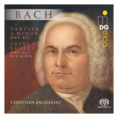 SACD Johann Sebastian Bach: Französische Suiten Bwv 813,814,816