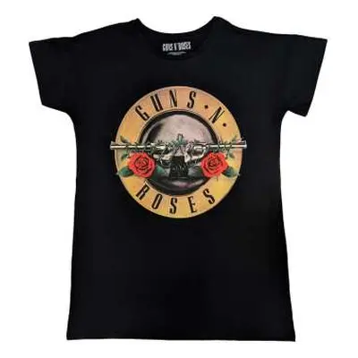 Guns N' Roses Ladies Nightdress: Classic Logo (back Print) (medium) M