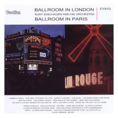 CD Orchester Kurt Edelhagen: Ballroom In London / Ballroom In Paris