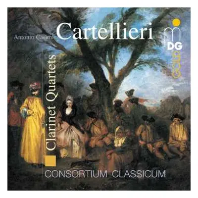 CD Consortium Classicum: Clarinet Quartets