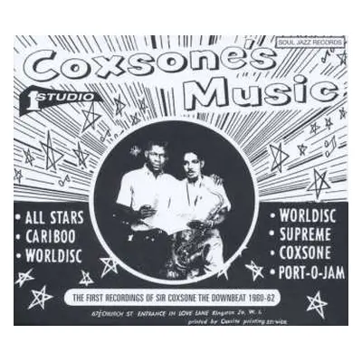 3CD Various: Coxsone's Music (The First Recordings Of Sir Coxsone The Downbeat 1960-62)