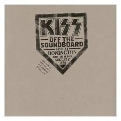 3LP Kiss: Off The Soundboard Live At Donington (Monsters Of Rock) August 17, 1996