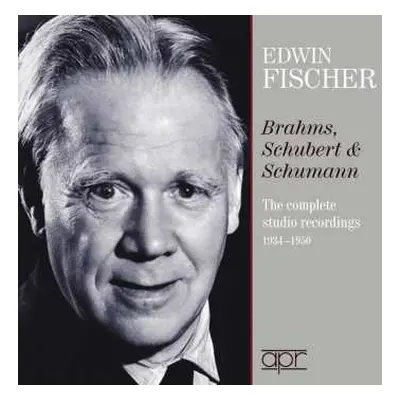 CD Johannes Brahms: Edwin Fischer - The Complete Brahms,schubert & Schumann Studio Recordings 19