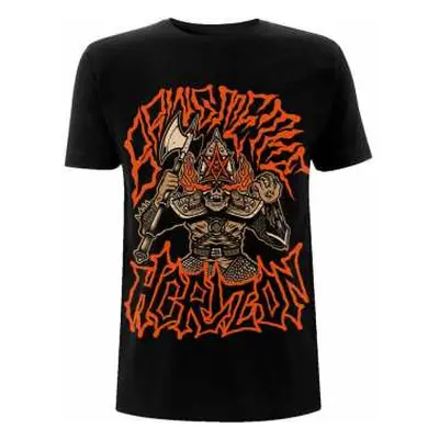 Bring Me The Horizon Unisex T-shirt: Warrior (back Print) (small) S