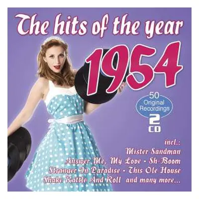 2CD Various: The Hits Of The Year 1954