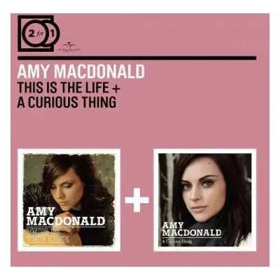 2CD Amy Macdonald: This Is The Life + A Curious Thing