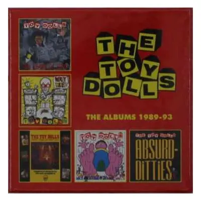 5CD/Box Set Toy Dolls: The Albums 1989-93