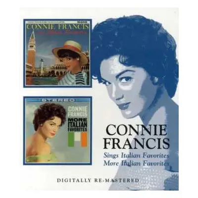 CD Connie Francis: Sings Italian Favorites / More Italian Favorites