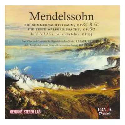 CD Felix Mendelssohn-Bartholdy: Ein Sommernachtstraum