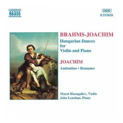 CD Johannes Brahms: Hungarian Dances For Violin And Piano