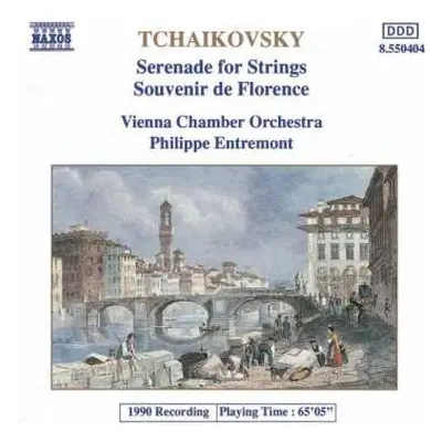 CD Pyotr Ilyich Tchaikovsky: Serenade For Strings / Souvenir De Florence