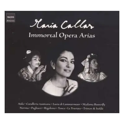 3CD/Box Set Maria Callas: Immortal Opera Arias