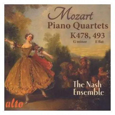 CD Wolfgang Amadeus Mozart: Klavierquartette Nr.1 & 2