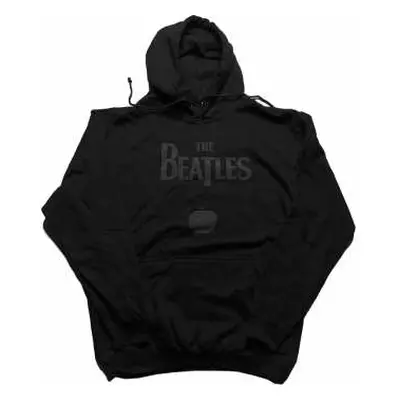 The Beatles Unisex Pullover Hoodie: Drop T Logo & Apple (puff Print) (small) S