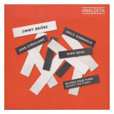 CD Jimmy Brière: Œuvres Pour Piano - Works For Piano