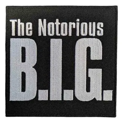 Biggie Smalls Standard Woven Patch: The Notorious