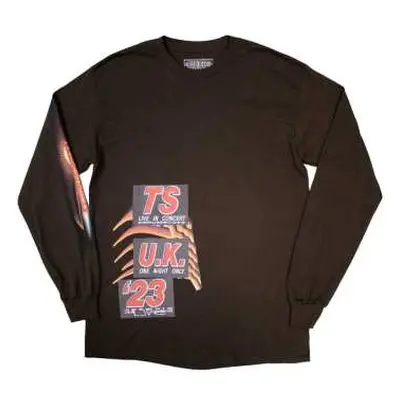 Travis Scott Unisex Long Sleeve T-shirt: Summer Run 2023 London (back Print & Ex-tour) (small) S