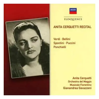 CD Giuseppe Verdi: Anita Cerquetti Recital