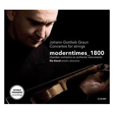 2CD Johann Gottlieb Graun: Concertos For Strings