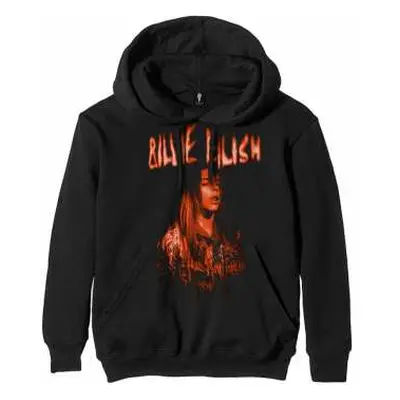 Mikina Spooky Logo Billie Eilish XXL