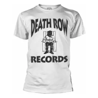 Tričko Logo Death Row Records (white) L