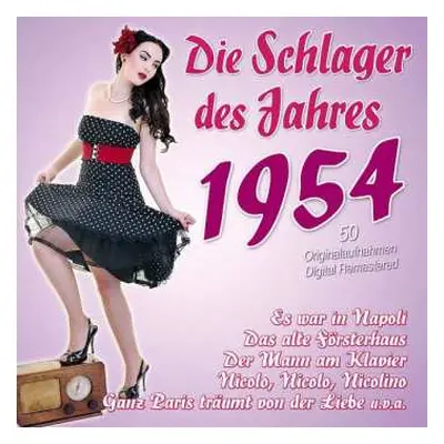 2CD Various: Die Schlager Des Jahres 1954