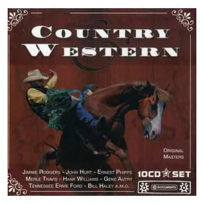 10CD/Box Set Various: Country & Western