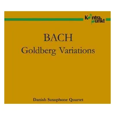 CD Danish Saxophone Quartet: Bach: Goldberg Variations