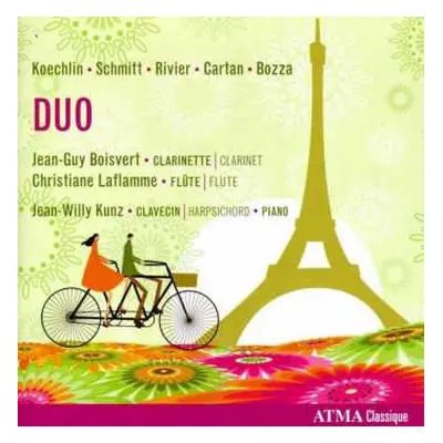 CD Jean-Willy Kunz: Duo: Koechlin - Cartan - Bozza - Rivier - Schmitt